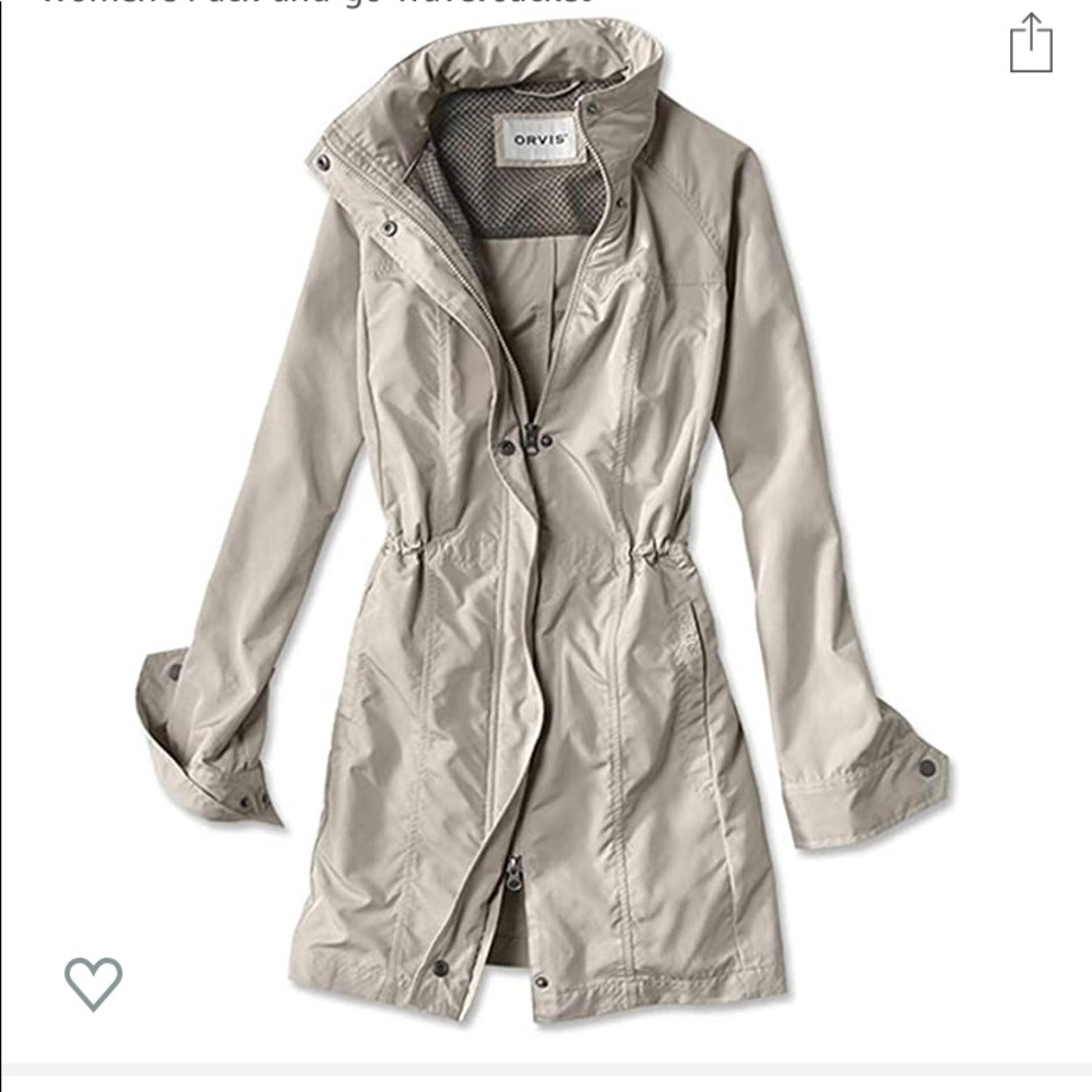 NWT Orvis Large Pack and Go travel jacket